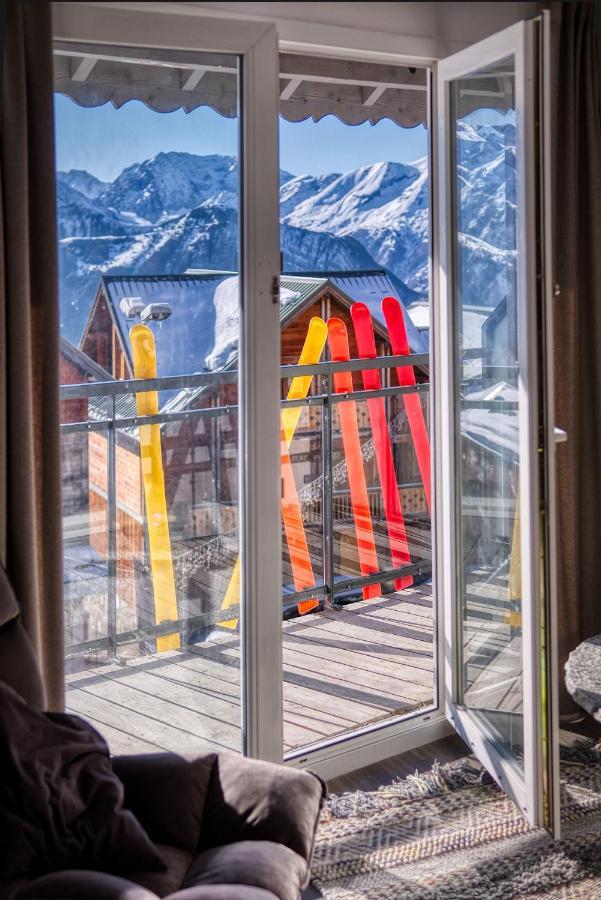 Popalp Otel Alpe d'Huez Dış mekan fotoğraf