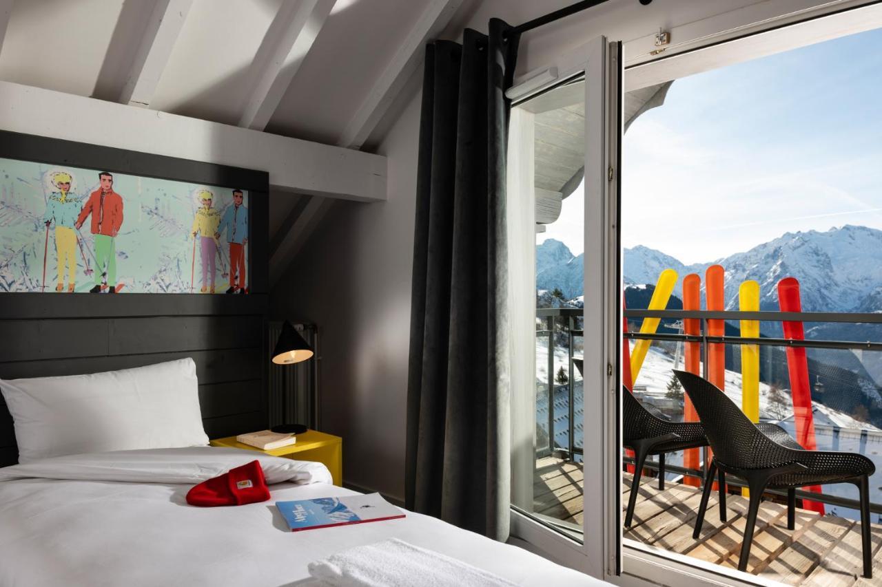 Popalp Otel Alpe d'Huez Dış mekan fotoğraf